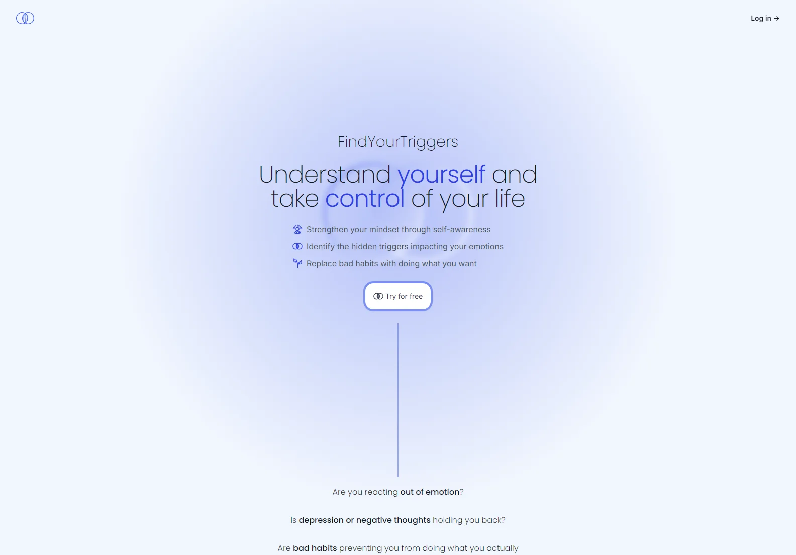 FindYourTriggers: AI-Powered Self-Awareness for Improved Mental Well-being