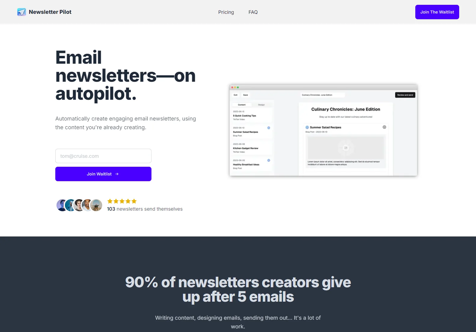 Newsletter Pilot: Automated Email Newsletters - Save Time & Boost Engagement