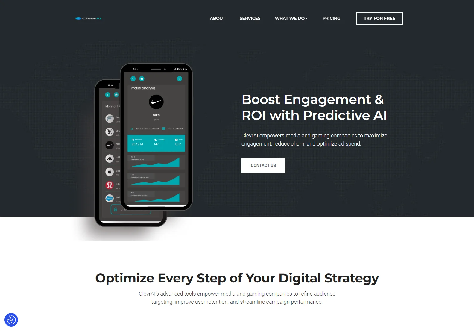 ClevrAI: AI-Powered Engagement & ROI Optimization for Media and Gaming