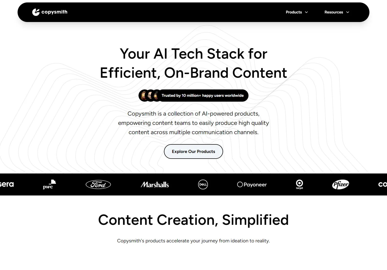 Copysmith: AI-Powered Content Creation Suite for Efficient, On-Brand Content