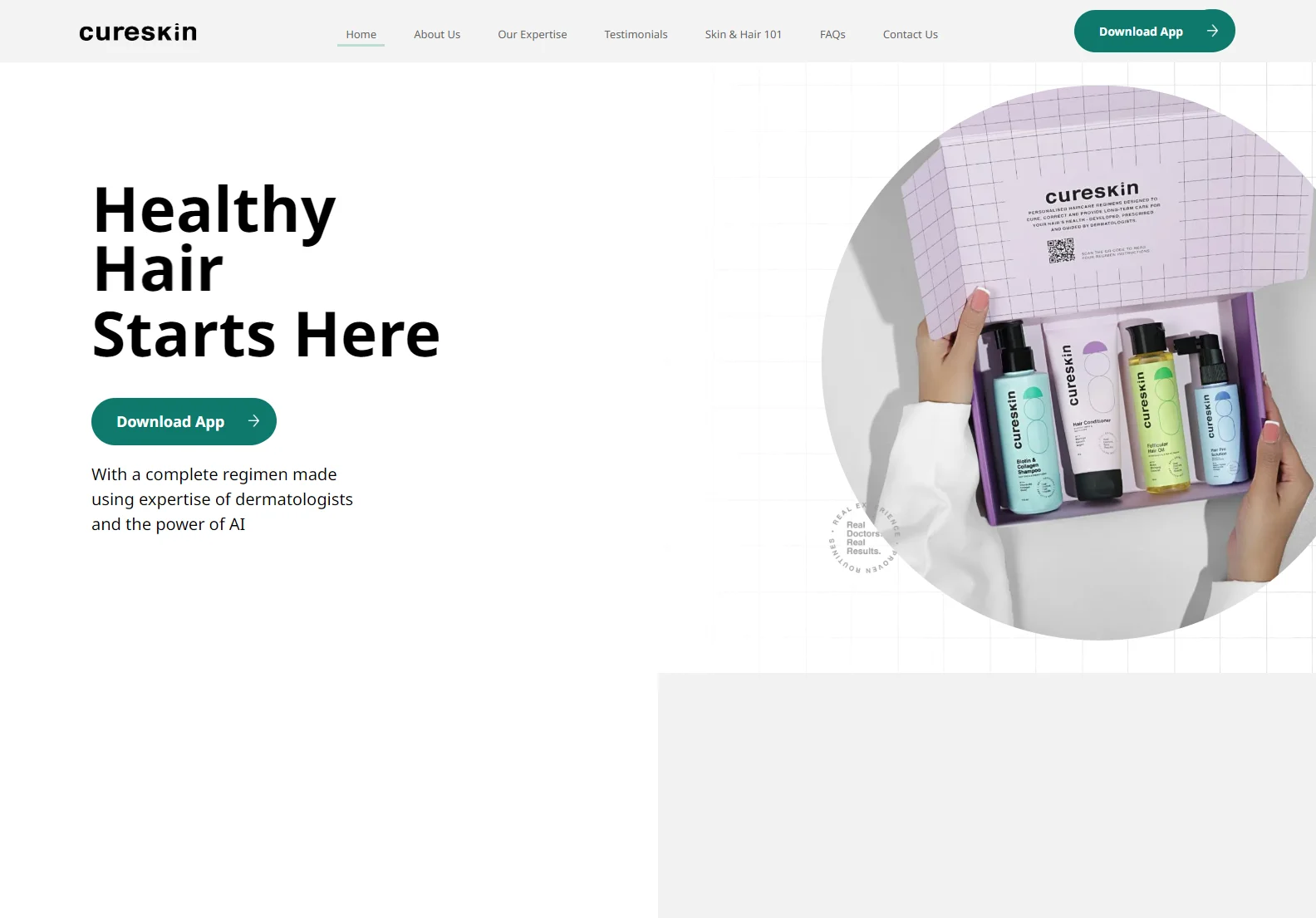 Cureskin: AI-Powered Personalized Skin & Hair Care