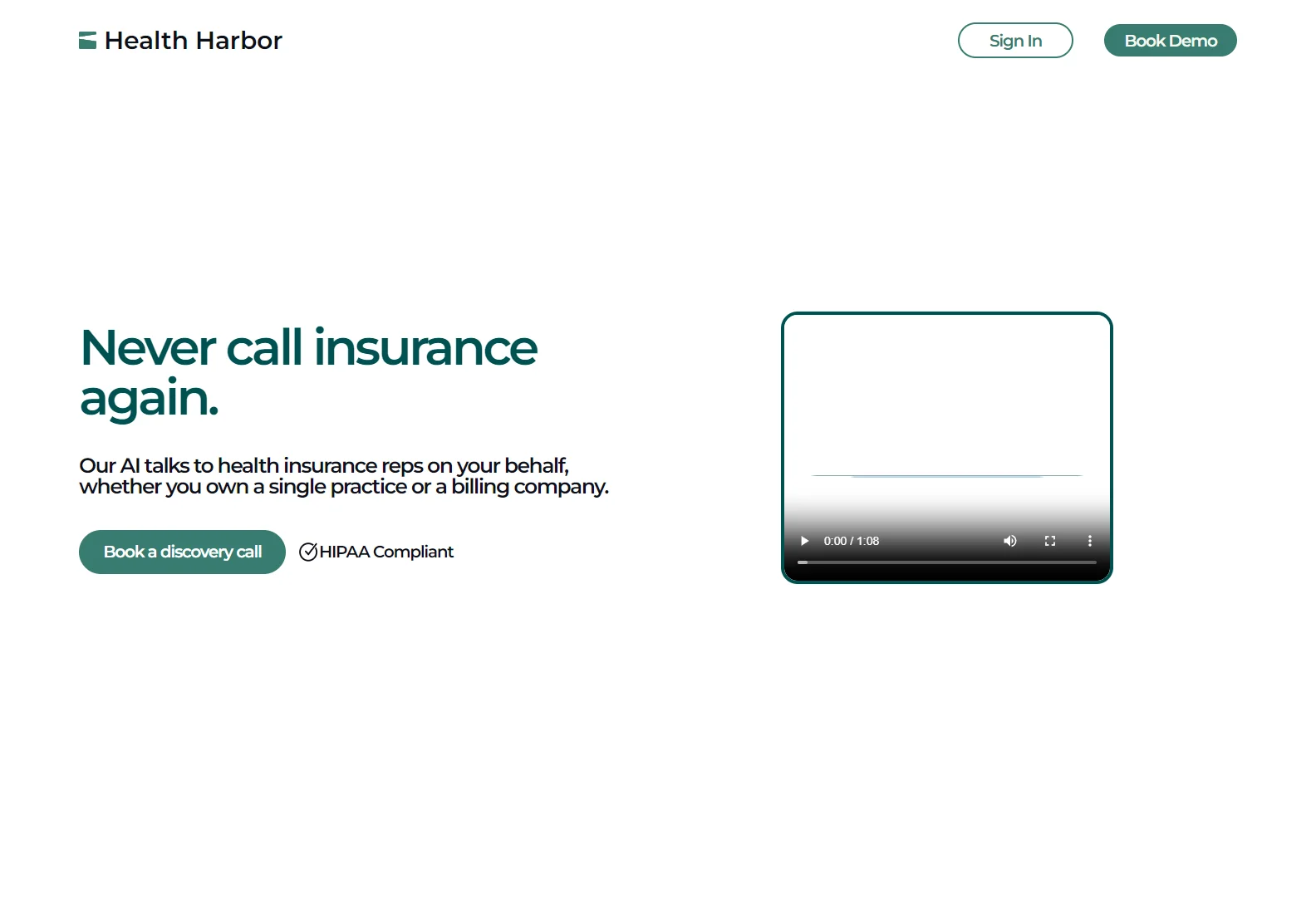 Health Harbor: AI-Powered Insurance Automation for Healthcare Professionals