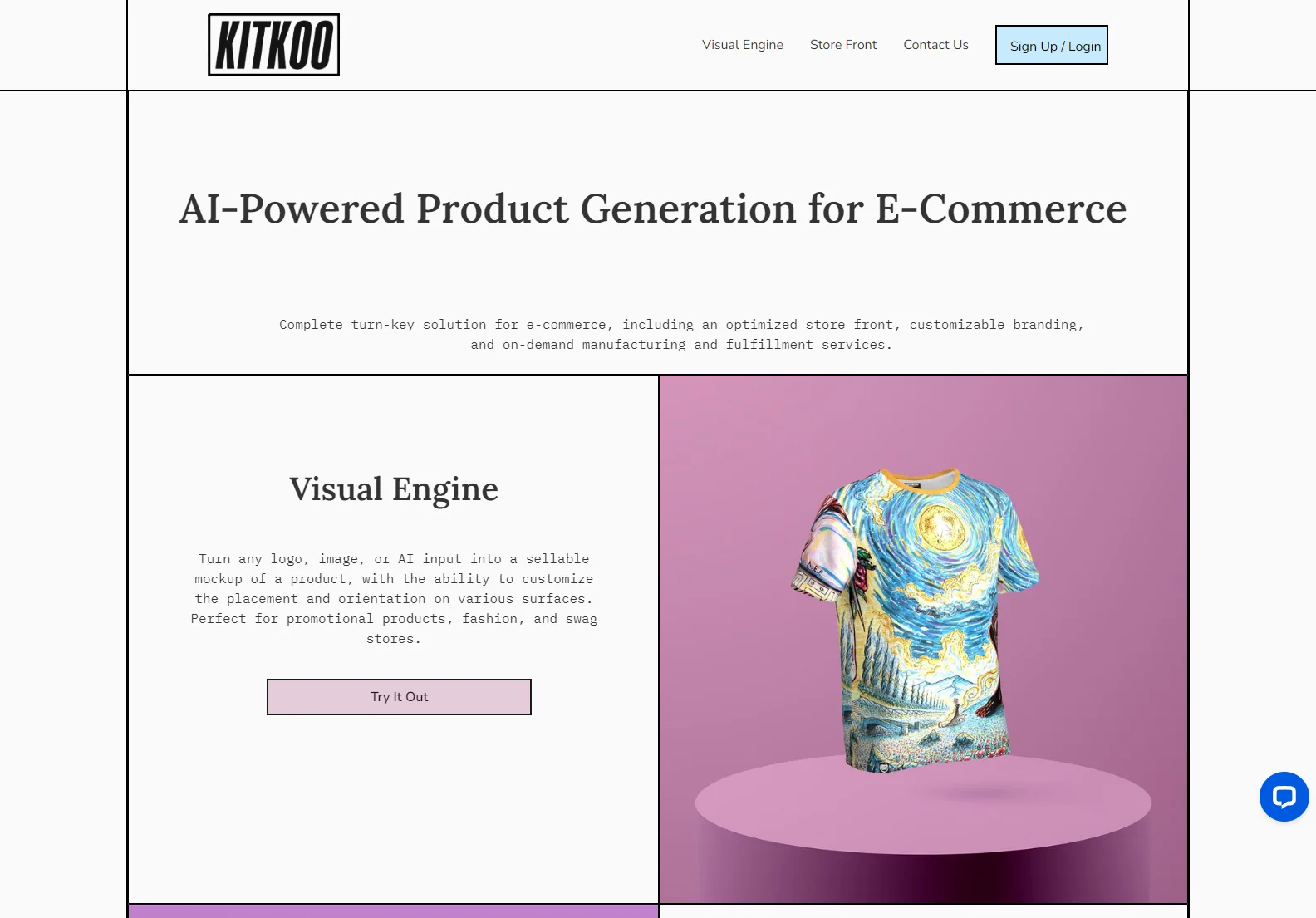 Visual Engine: AI-Powered On-Demand Product Creation & E-commerce Solutions