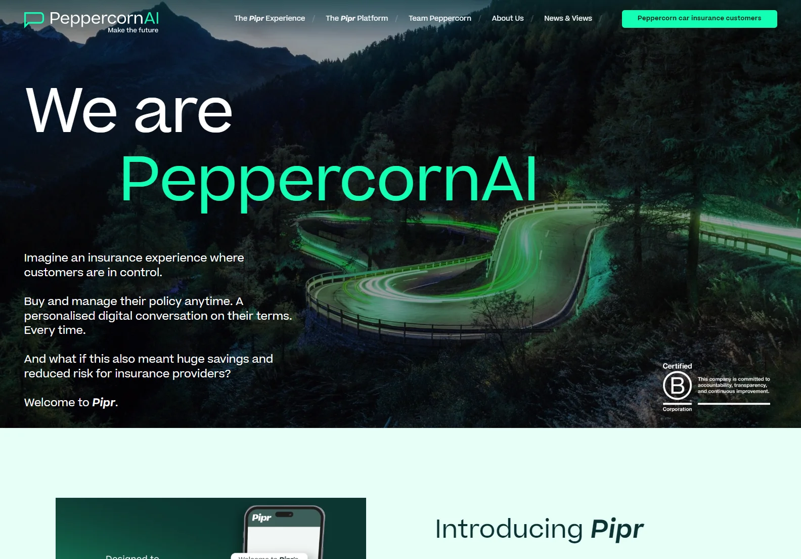 Peppercorn: Revolutionizing Insurance with Conversational AI