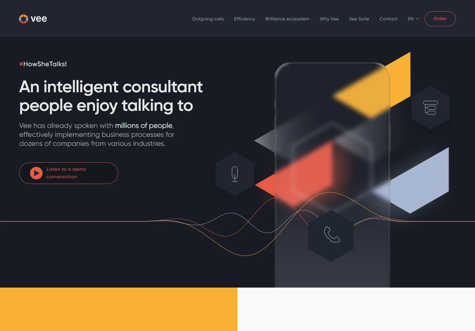 Vee: Your Intelligent AI Consultant for Enhanced Business Communication