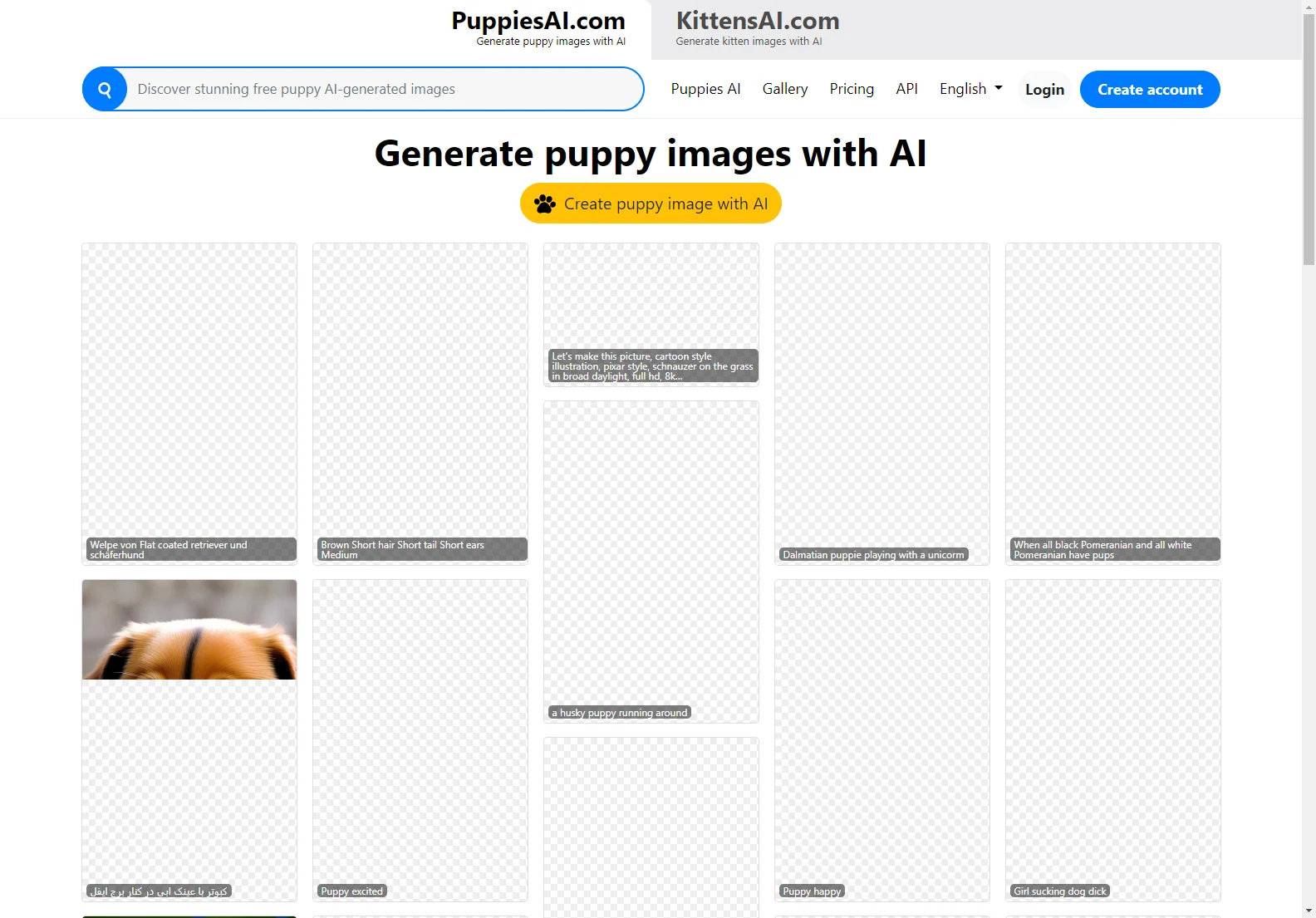 Generate Adorable Puppy Images with AI | PuppiesAI.com