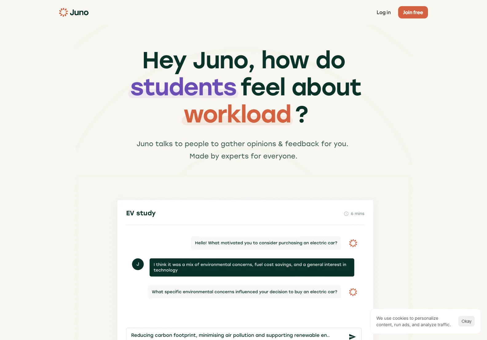 Juno: AI-Powered Market Research Platform for Fast, Reliable Insights