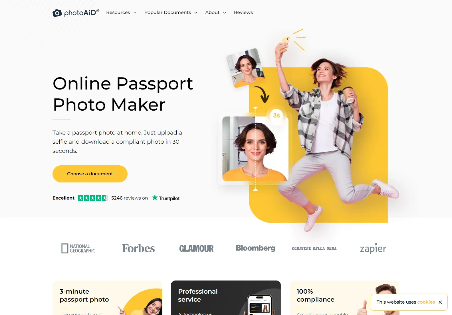 PhotoAiD®: AI-Powered US Passport Photo Maker - Online & App