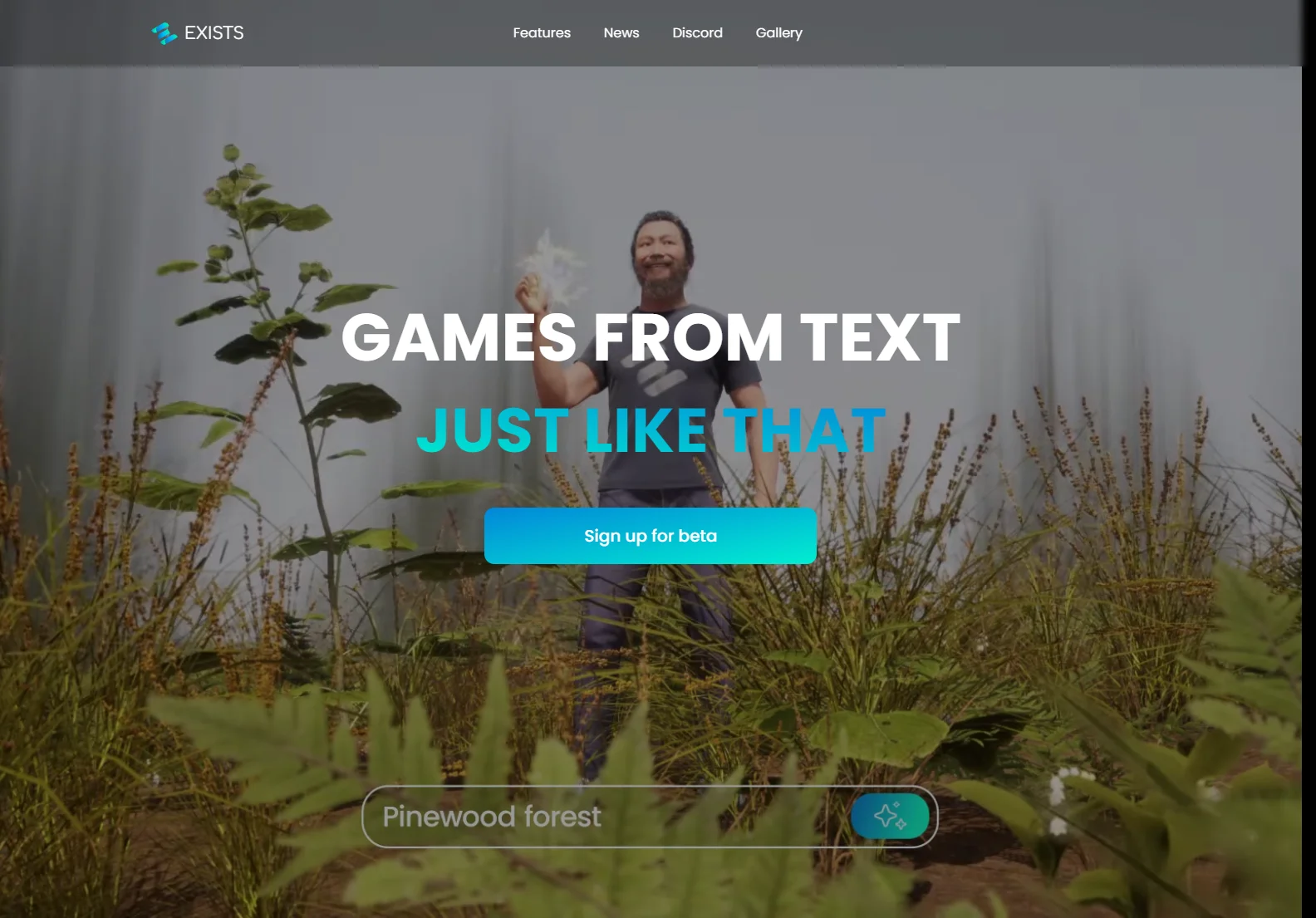 Exists: AI Game Creation from Text Descriptions - Rapid Prototyping & Diverse Game Generation