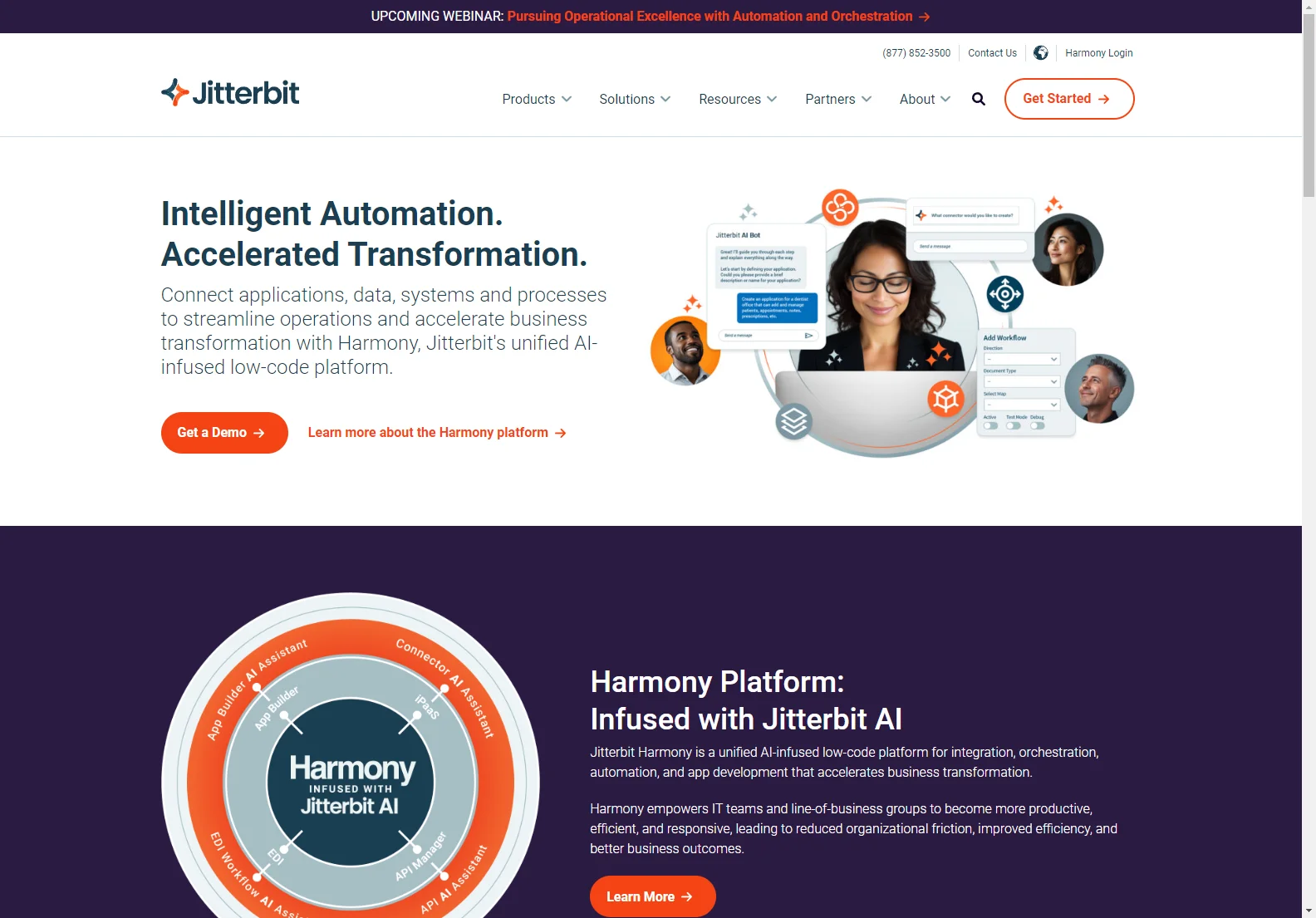 Jitterbit Harmony: AI-Powered Enterprise Automation & Integration Platform