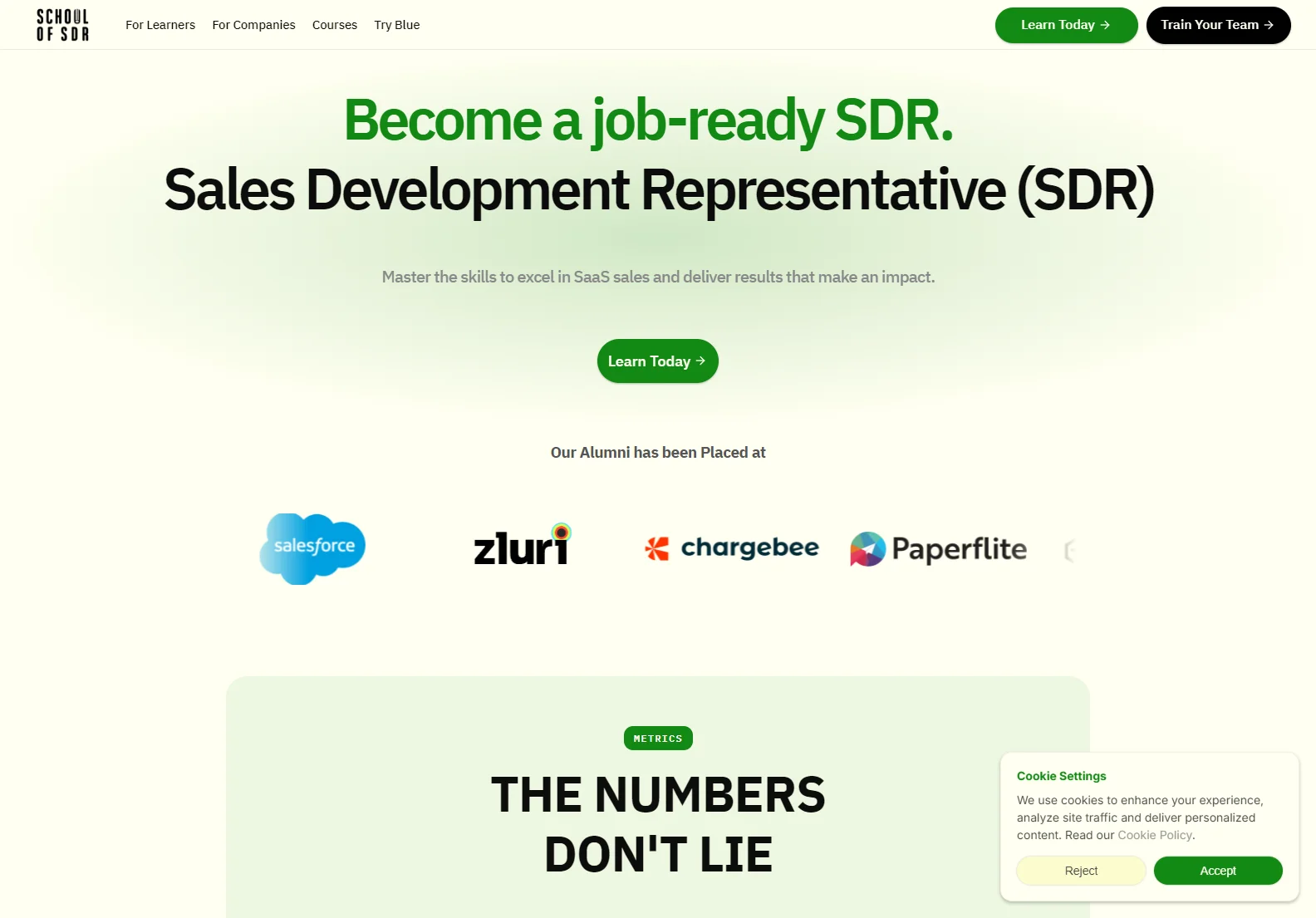 School of SDR: Master SaaS Sales & Generate Millions in Pipeline