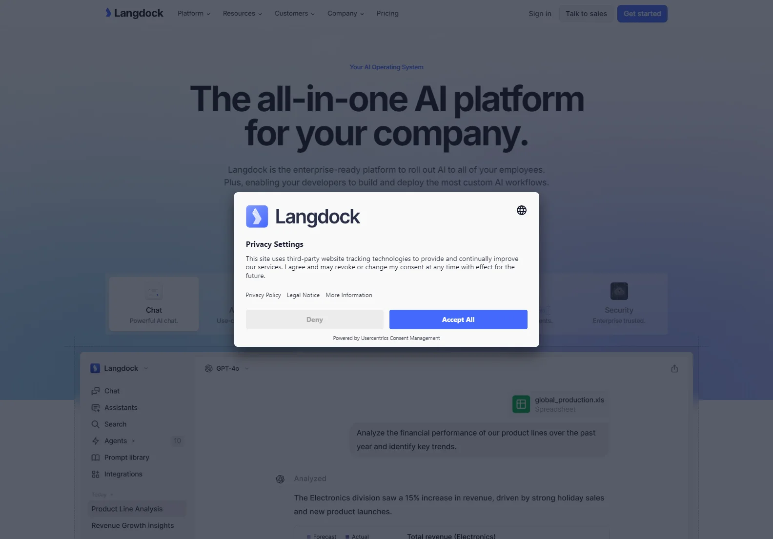 Langdock: The All-in-One AI Platform for Your Company