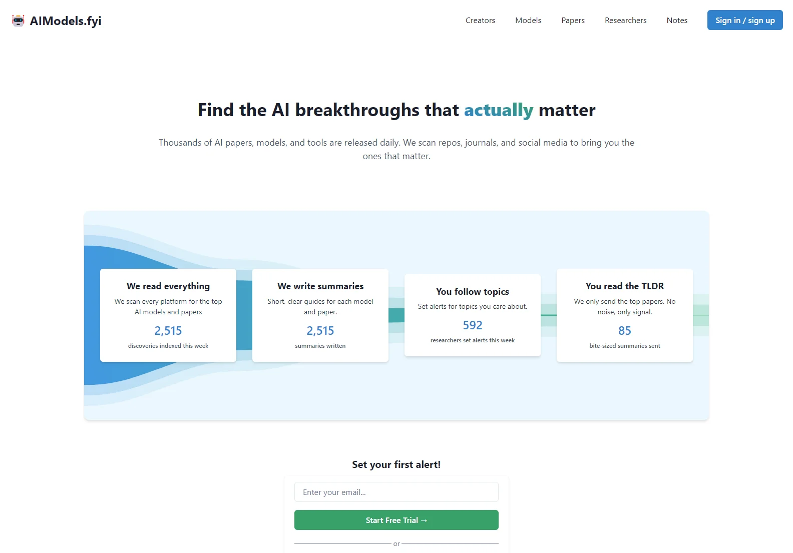 AIModels.fyi: Your Roadmap to the AI Revolution