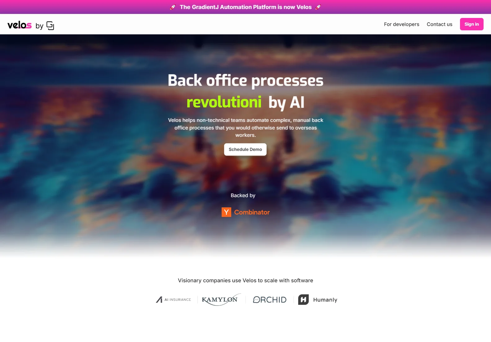 Velos: AI-Powered Back Office Automation for Increased Efficiency and Cost Savings