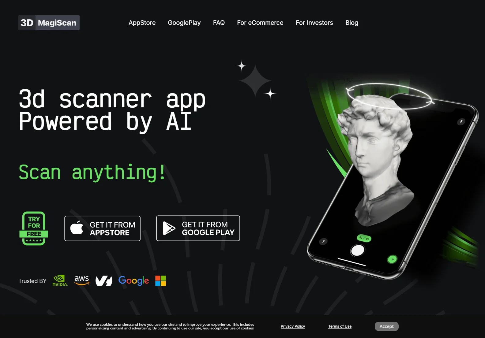 MagiScan: AI-Powered 3D Scanner App for iOS and Android