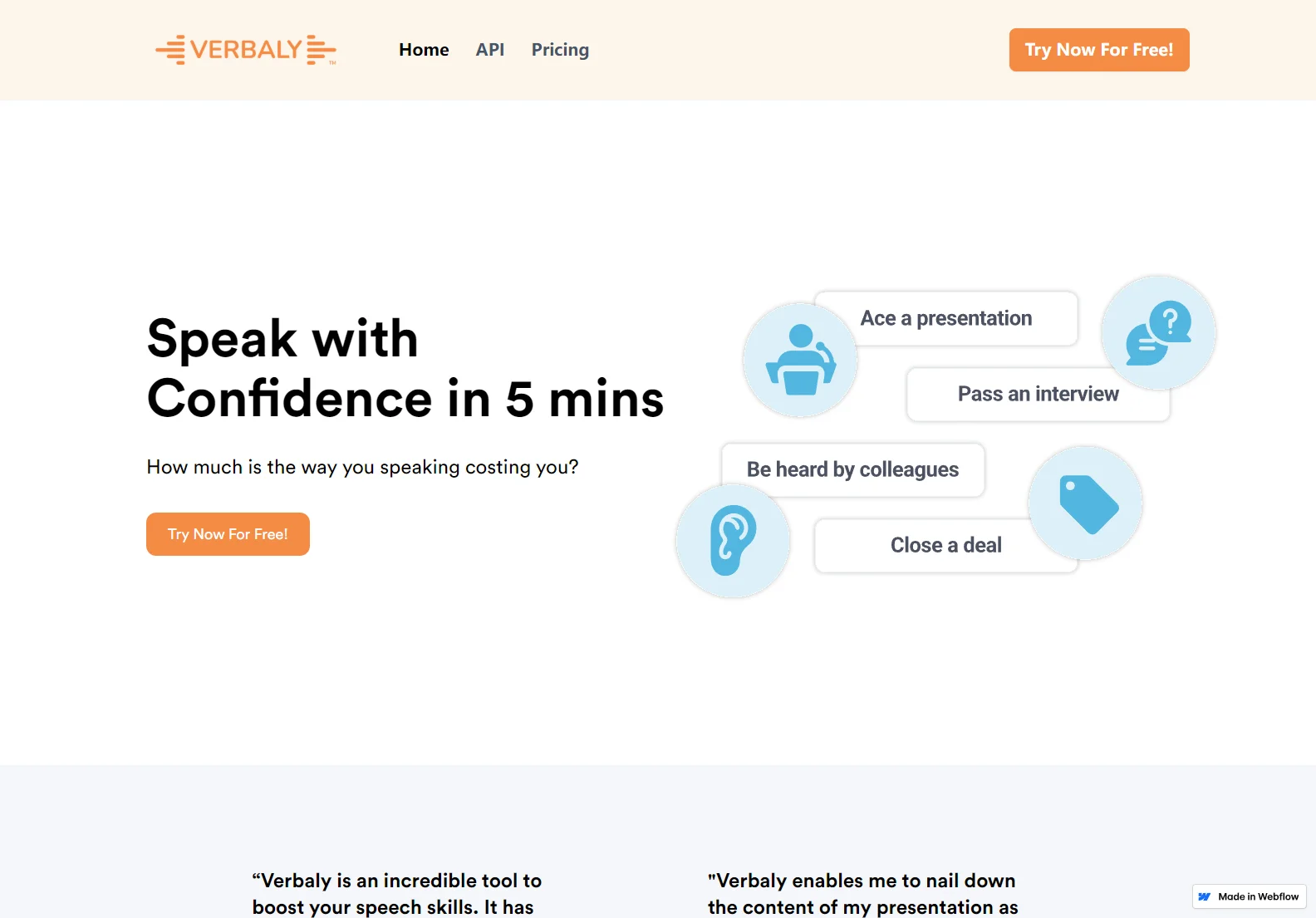 Verbaly: AI-Powered Speech Coach for Confident Communication