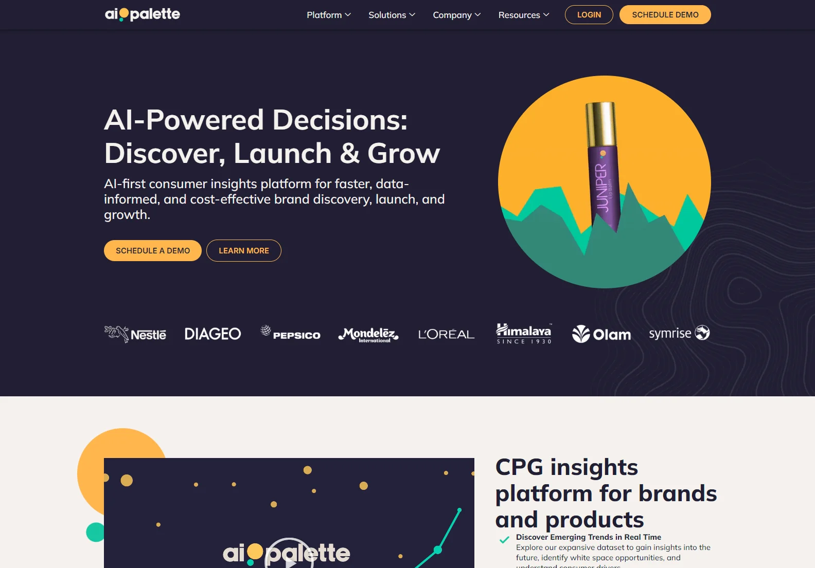 Ai Palette: AI-Powered Consumer Insights for CPG Brand Success