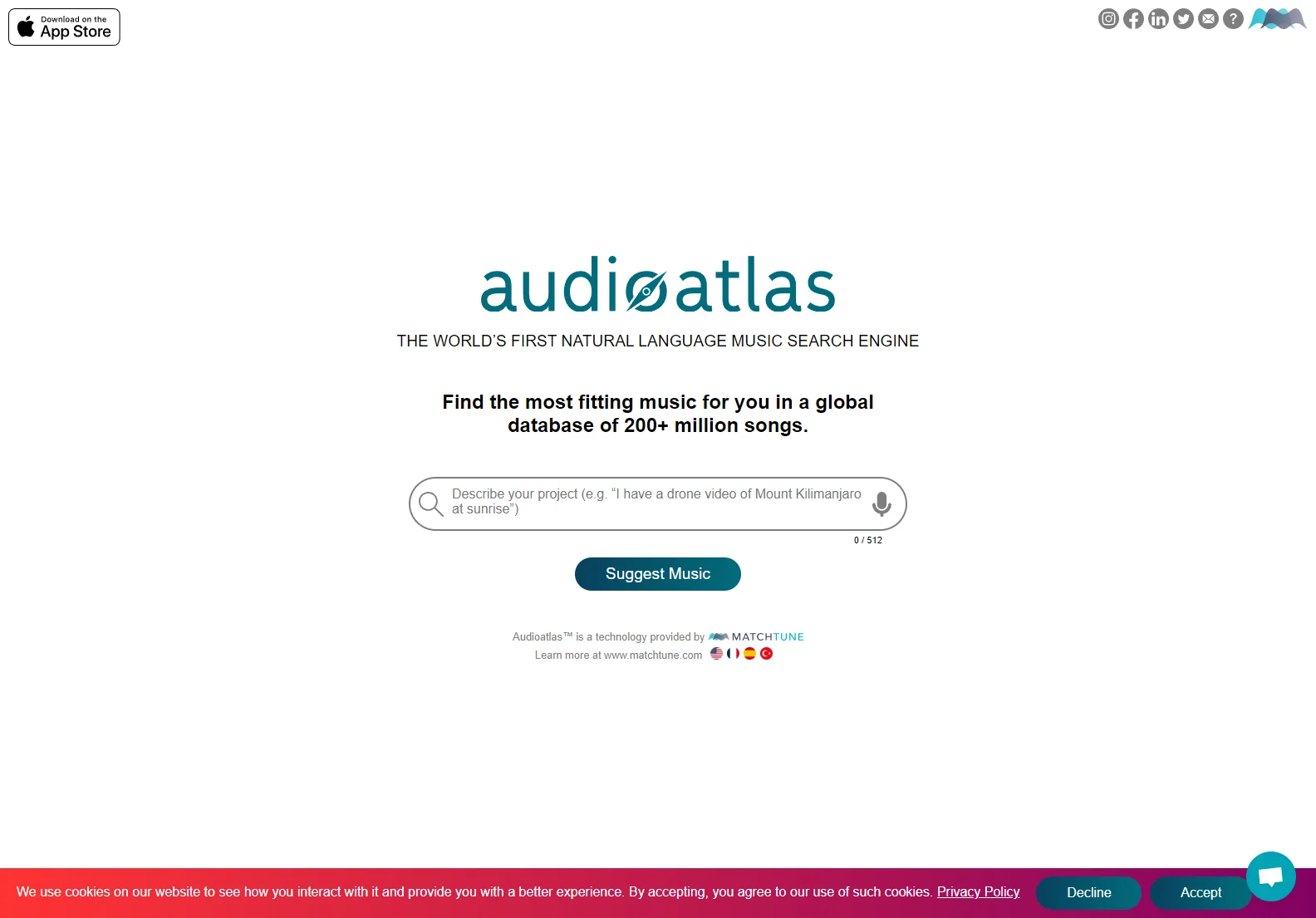 Audioatlas: AI-Powered Music Search Engine for Personalized Discovery