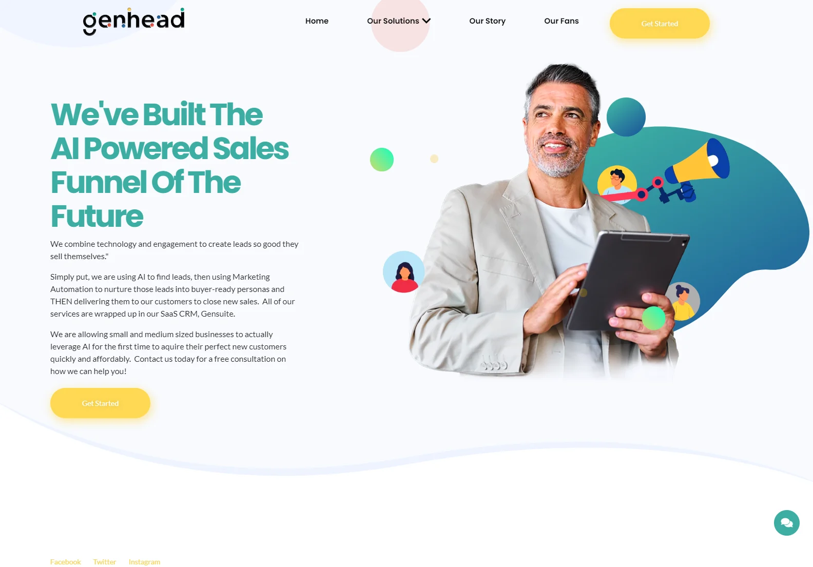 Genhead: AI-Powered Sales Funnel for Increased Efficiency and Sales