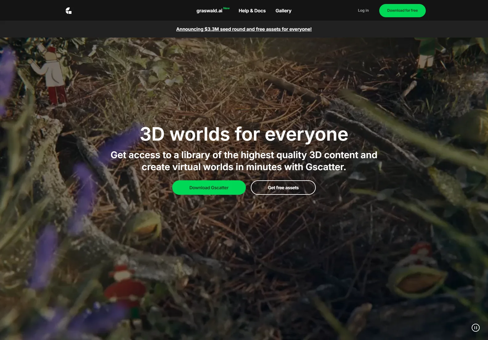 Build Stunning 3D Worlds with Graswald: AI-Powered Tools and Assets