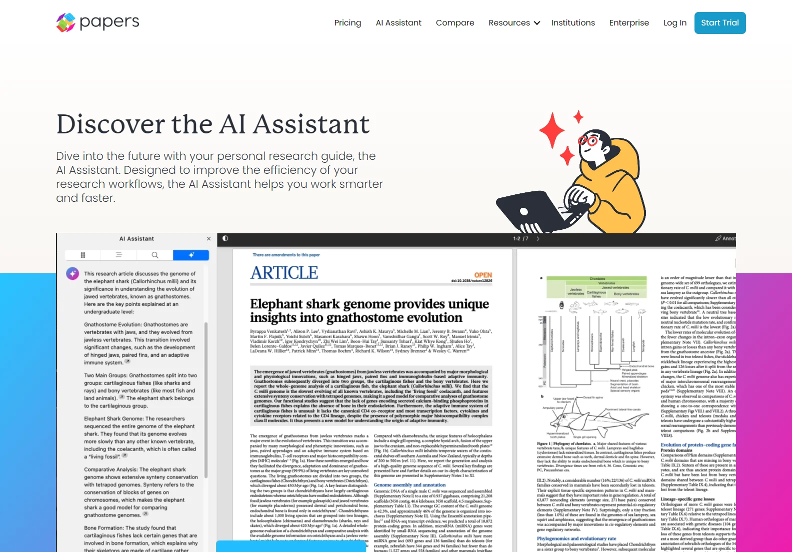 Papers: AI-Powered Research Assistant for Enhanced Research Efficiency