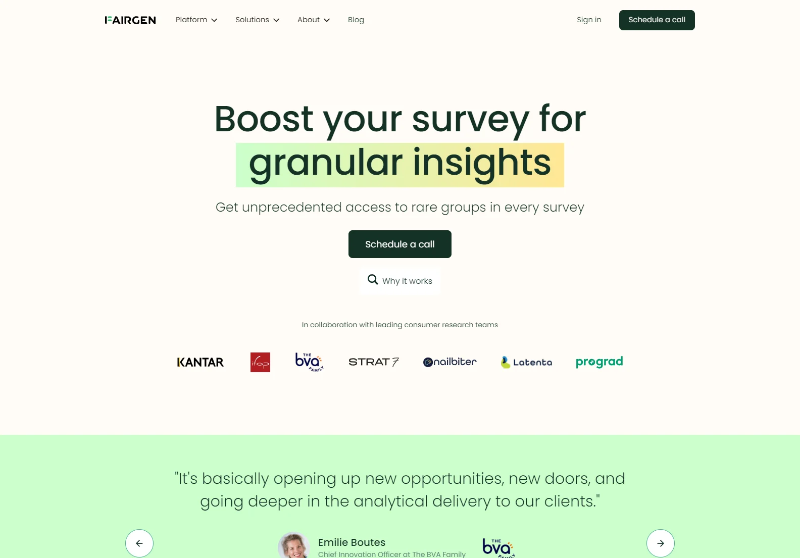 Fairgen: Generative AI for Market Research - Boosting Insights with Synthetic Data