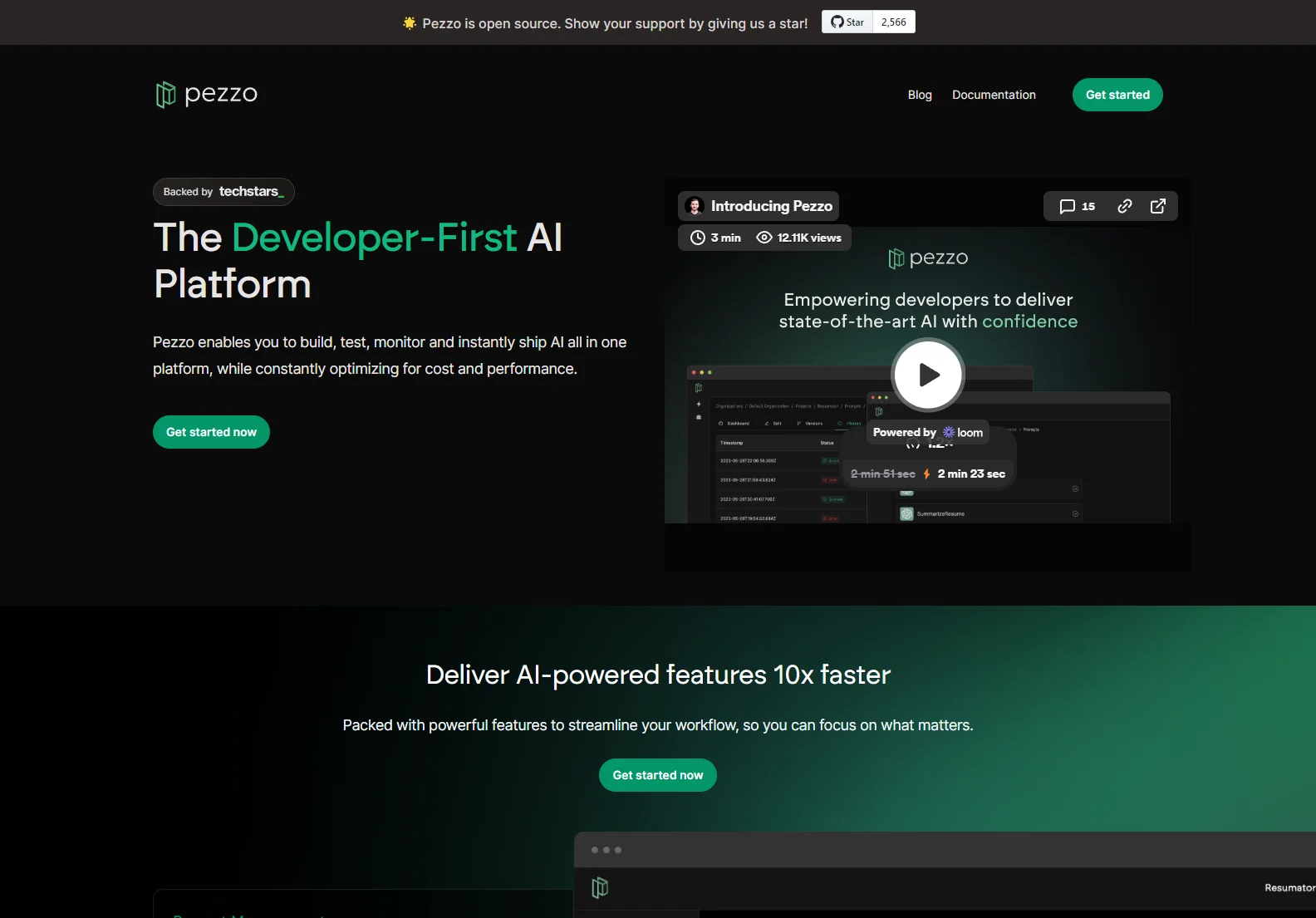 Pezzo: Open-Source AI Platform for 10x Faster AI Feature Delivery