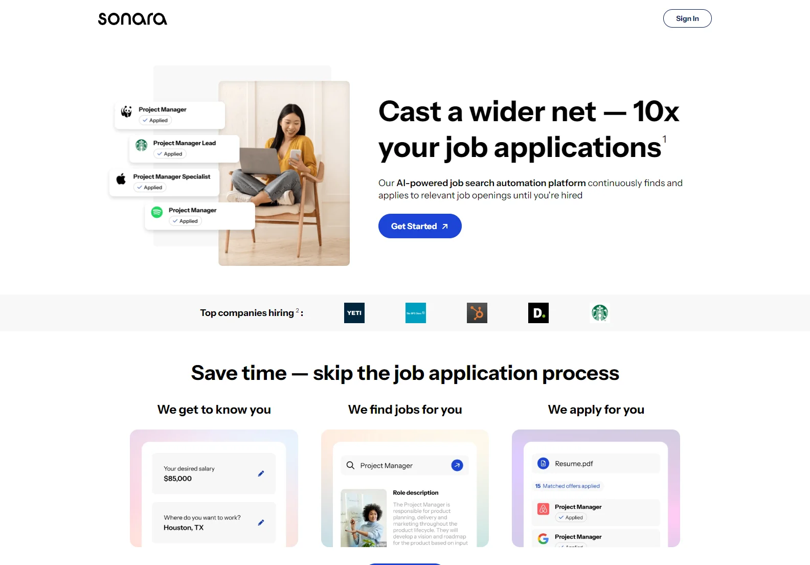 Sonara: AI-Powered Job Search Automation for Faster Hiring