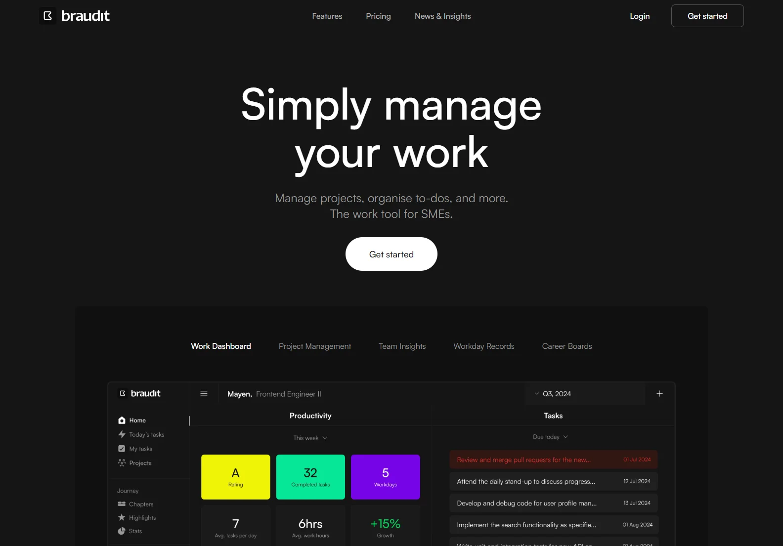 Braudit: AI-Powered Task Management for Enhanced Team Productivity