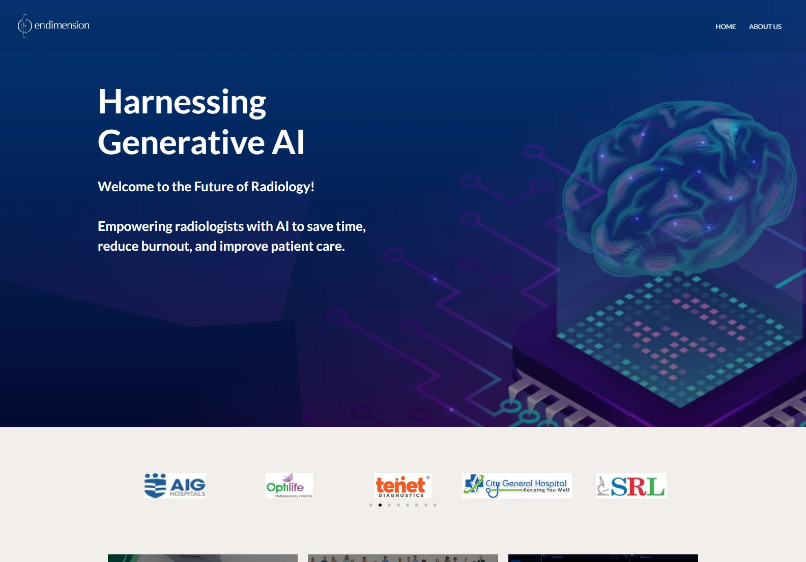 ENDIMENSION TECHNOLOGY: AI-Powered Radiology for Enhanced Efficiency and Accuracy