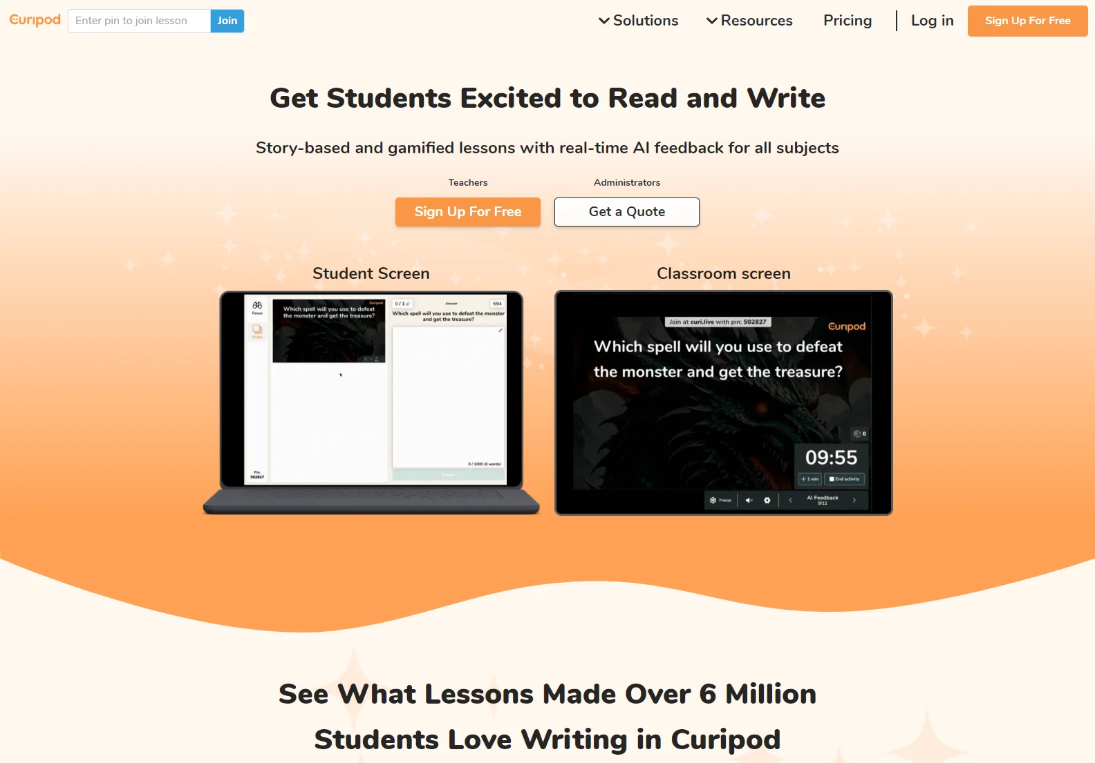 Curipod: AI-Powered Education for Engaging Reading and Writing