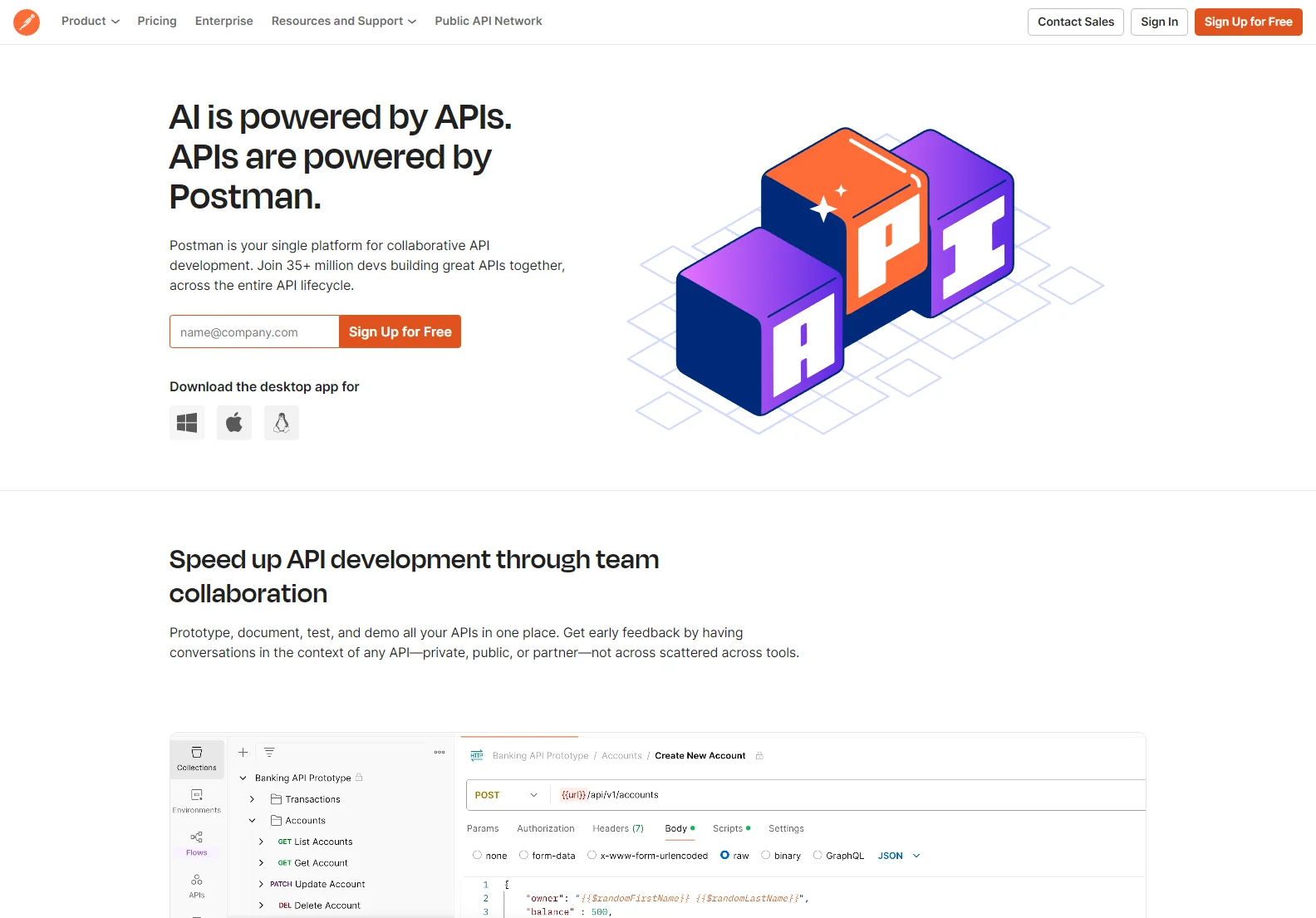 Postman: Collaborative API Development Platform for Teams