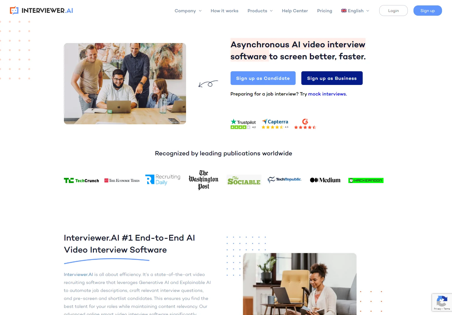 Interviewer.AI: Revolutionizing Hiring with AI-Powered Video Interviews