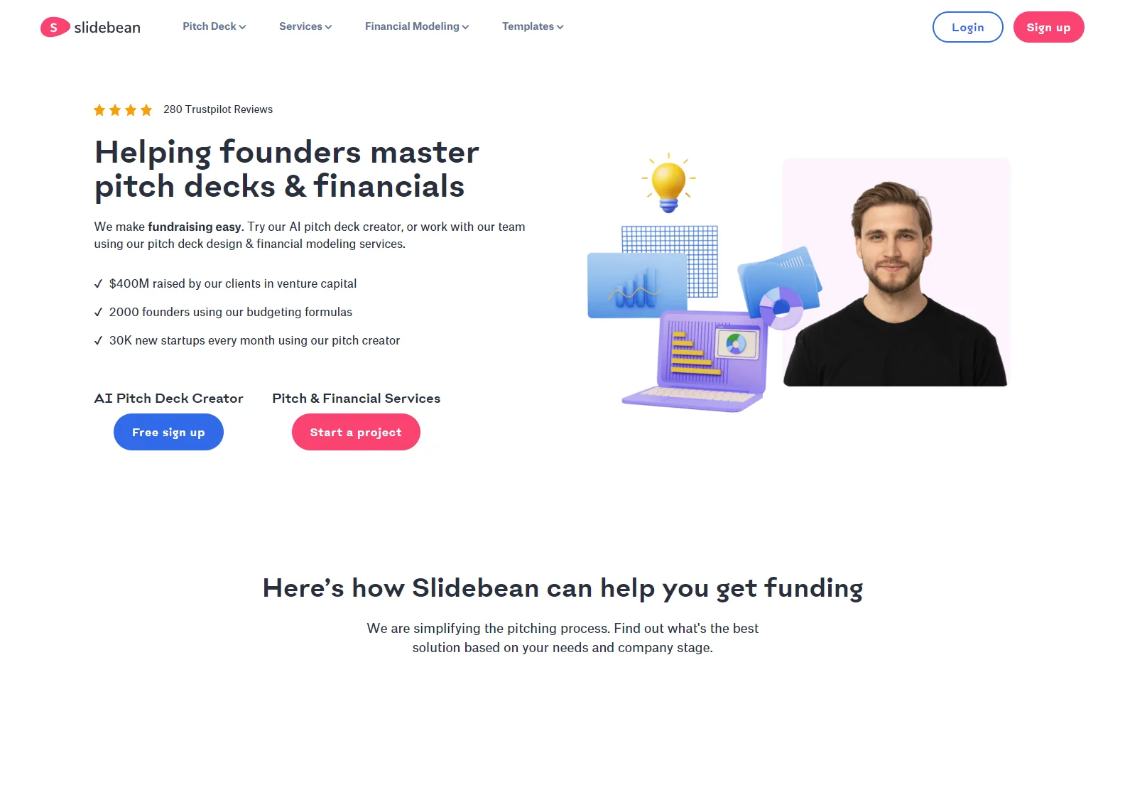 Slidebean: Simplifying Startup Fundraising with AI-Powered Pitch Decks