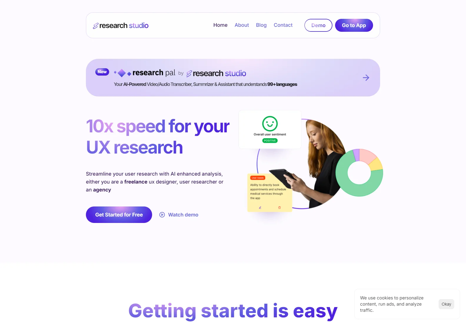 Research Studio: Revolutionizing UX Research with AI