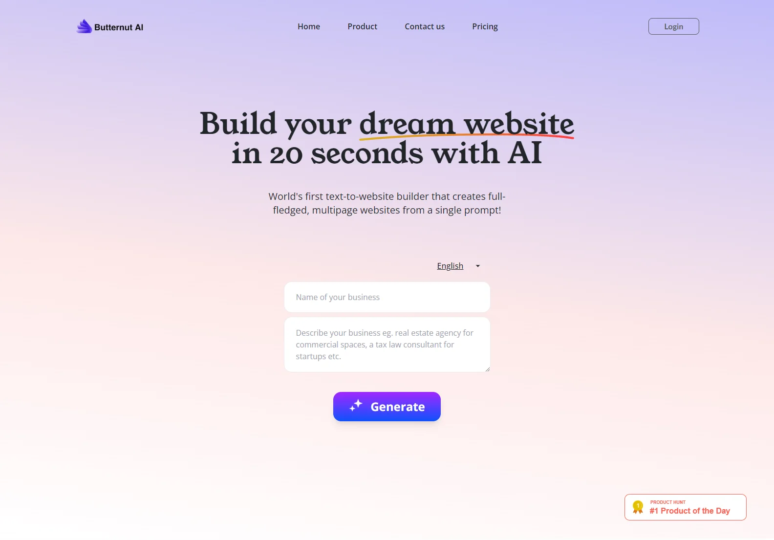 Butternut AI: The AI-Powered Solution for Quick and Easy Website Building