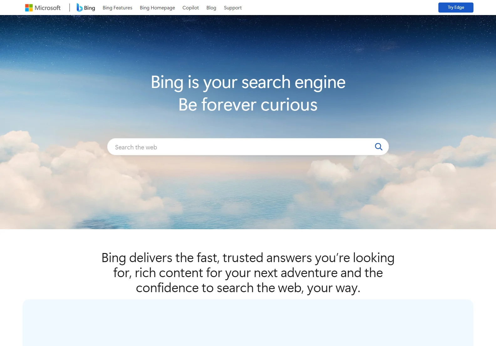 Bing: AI-Powered Search Engine for Fast, Trusted Answers