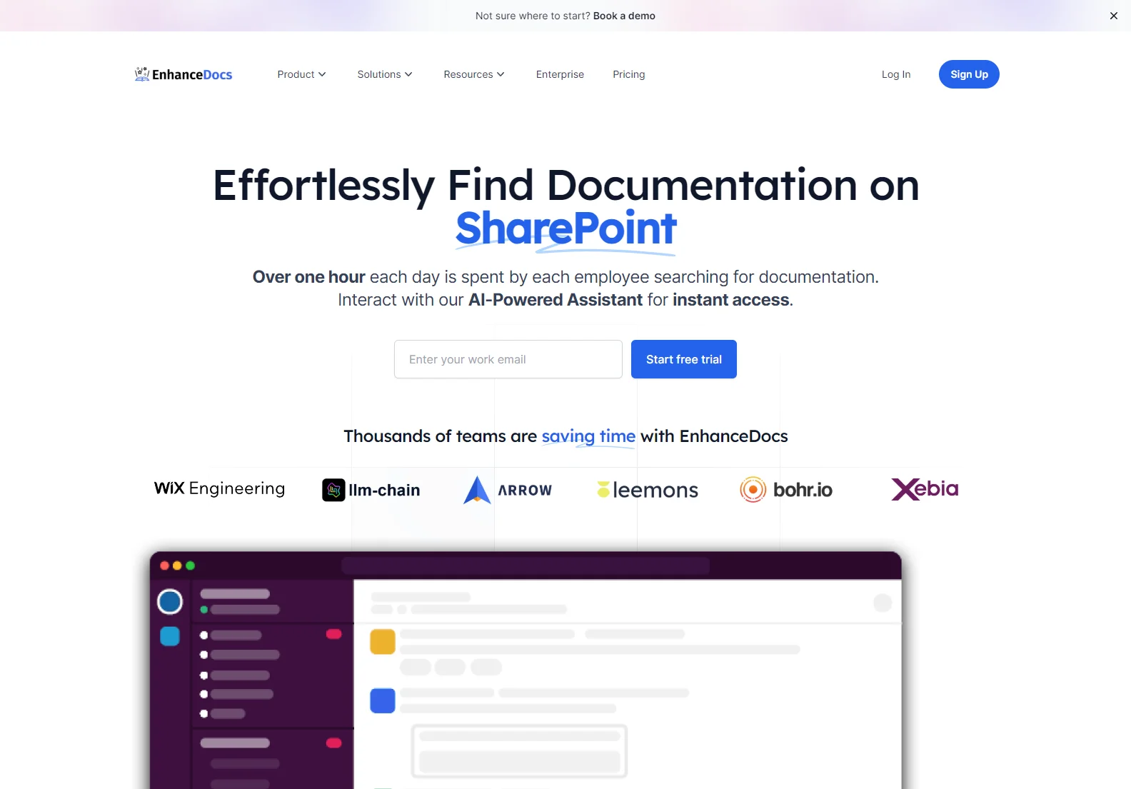 EnhanceDocs: AI-Powered Assistant for Instant Documentation Access