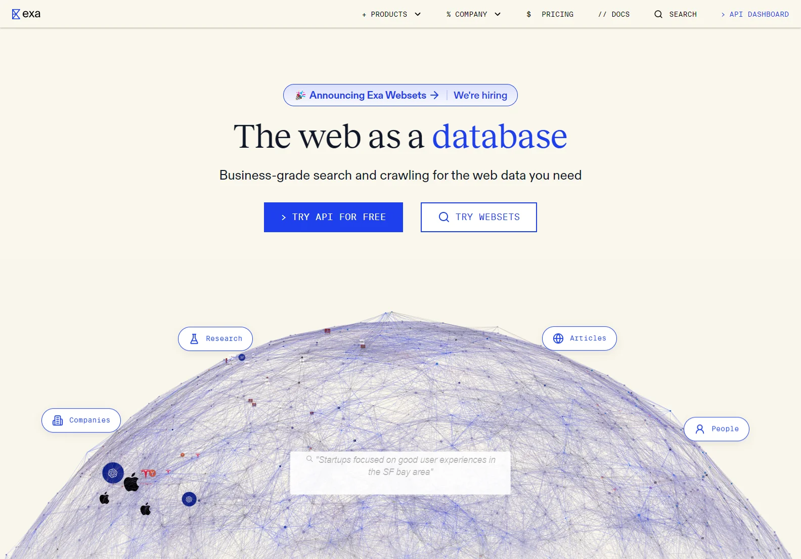 Exa: High-Quality Web Data for AI Applications