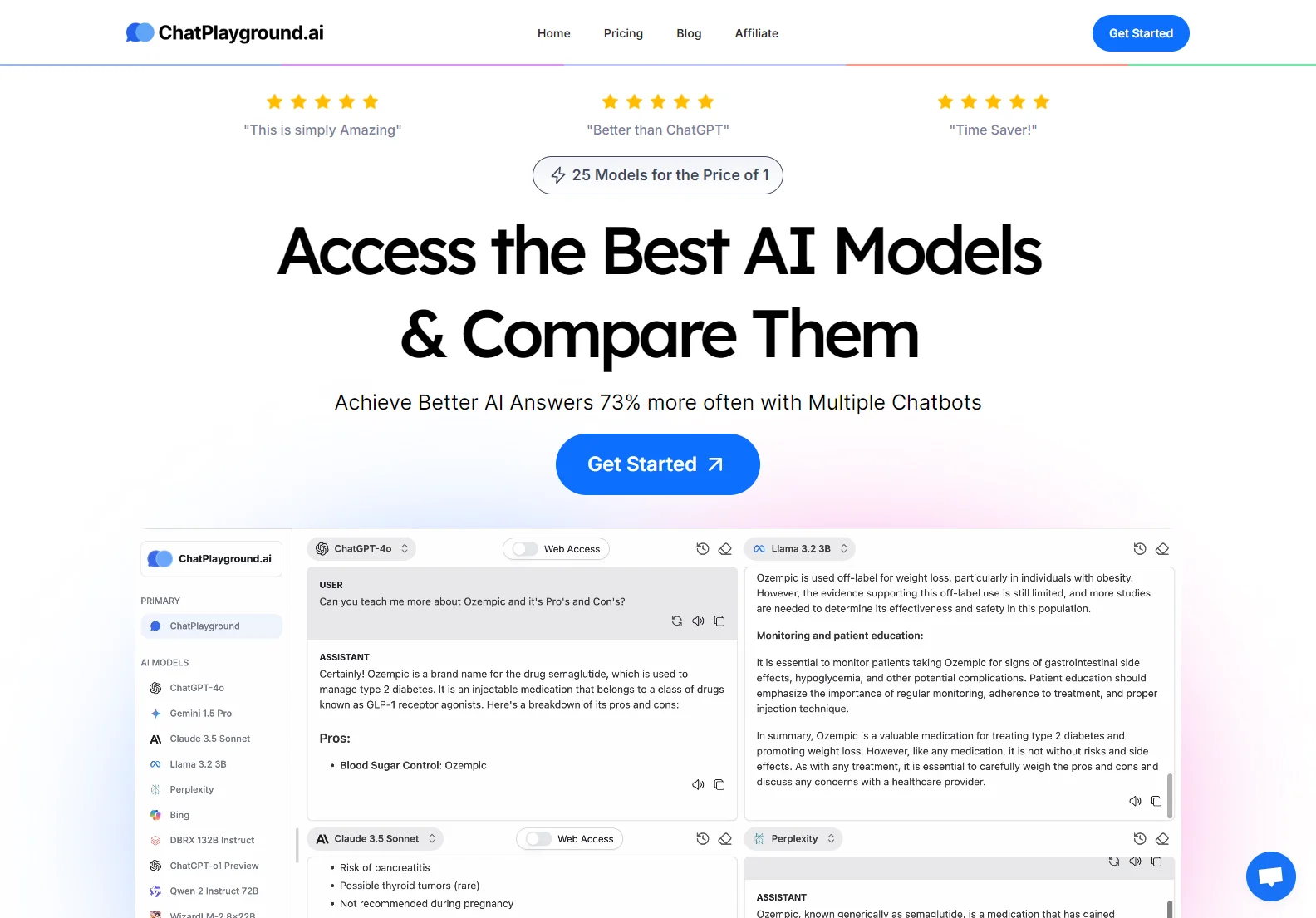 ChatPlayground AI: Access and Compare the Best AI Models for Enhanced Productivity