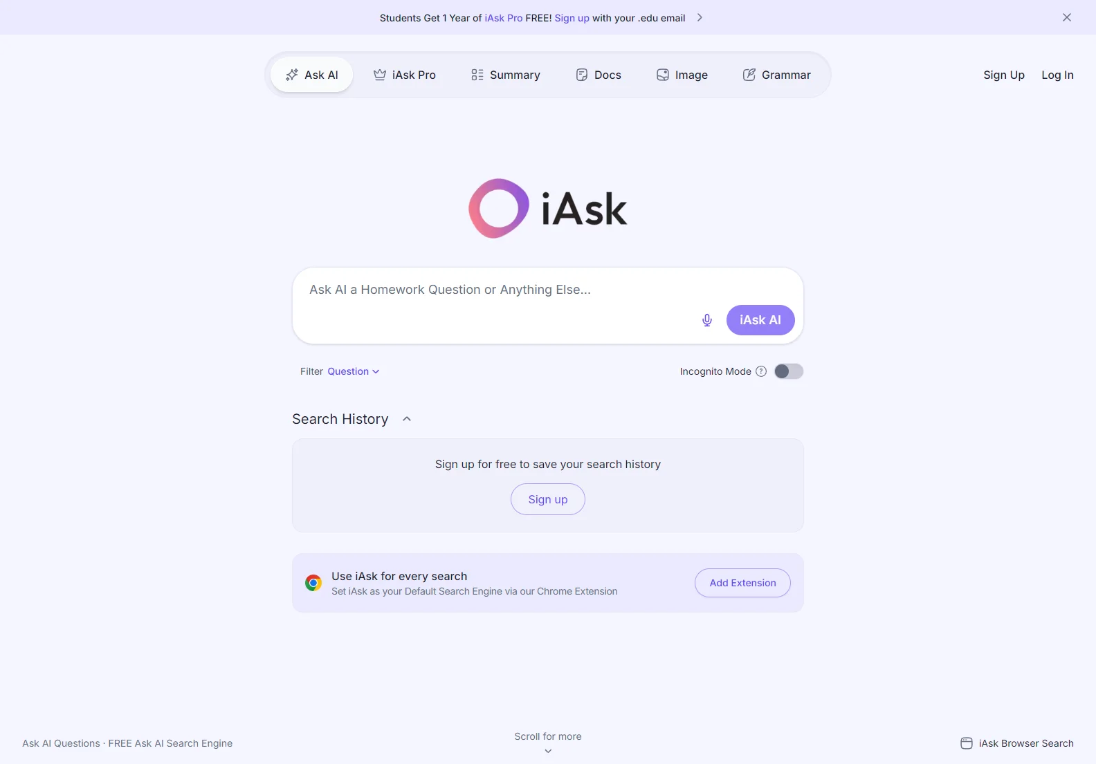 iAsk Pro: The Advanced AI Search Engine for Instant, Accurate Answers