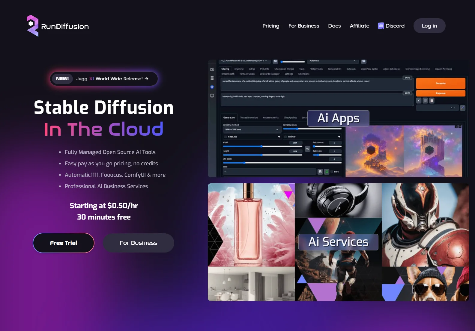 RunDiffusion: Cloud-Based AI Tools for Creators and Businesses