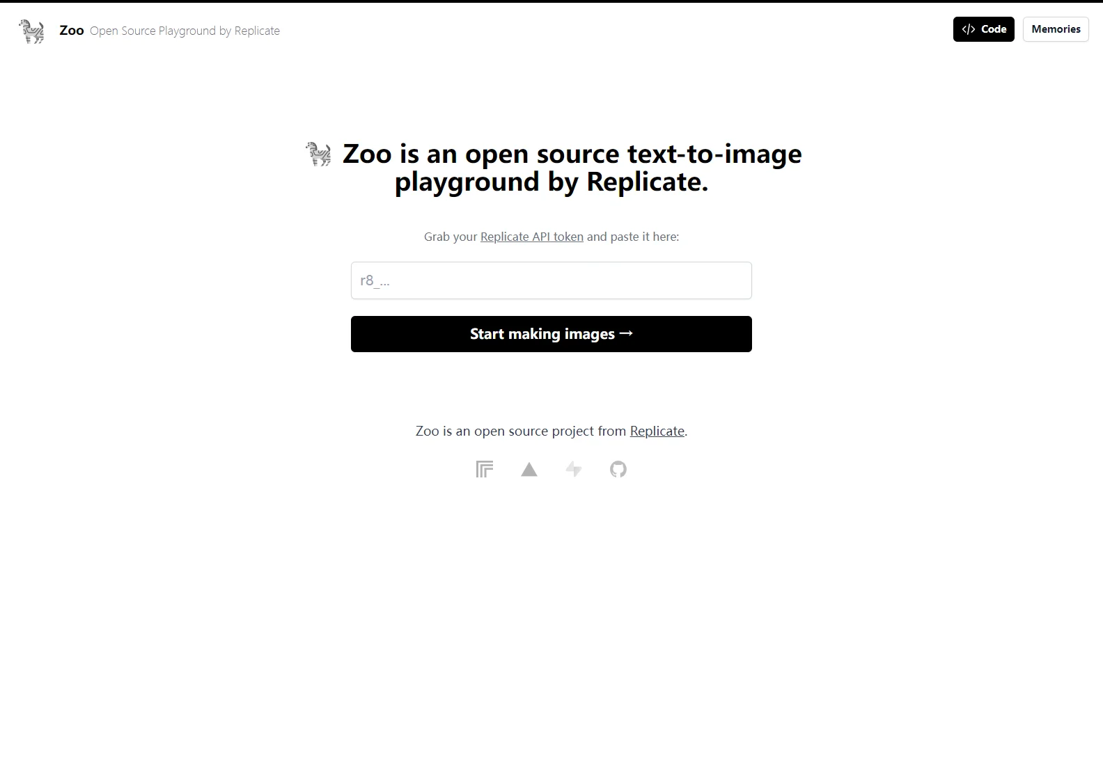 Zoo: An Open-Source Text-to-Image Playground by Replicate