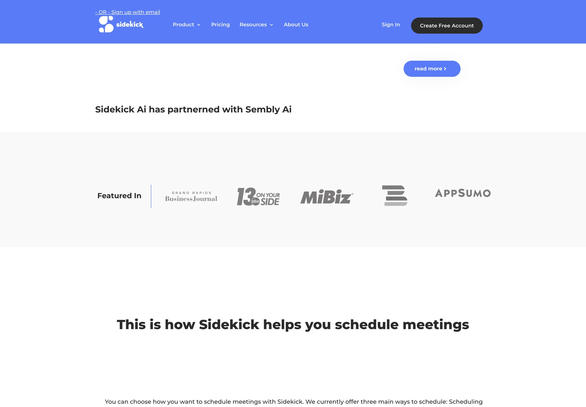 Sidekick AI: AI-Powered Scheduling for Enhanced Productivity