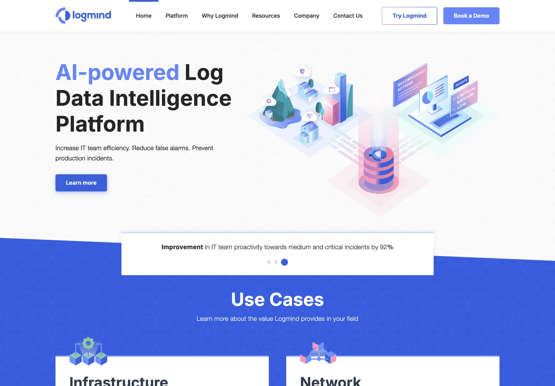 AI-based Log Data Intelligence Platform | Logmind