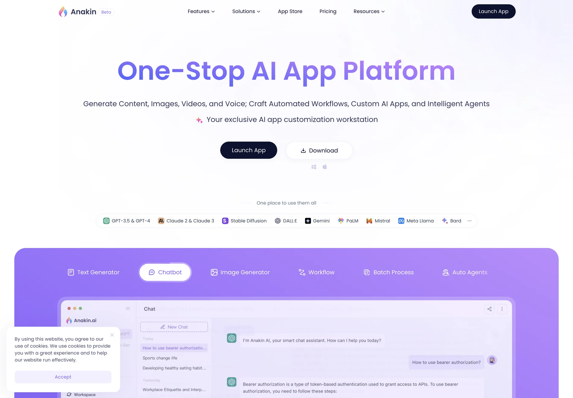 Anakin.ai: Revolutionize Your AI Experience with Comprehensive App Platform