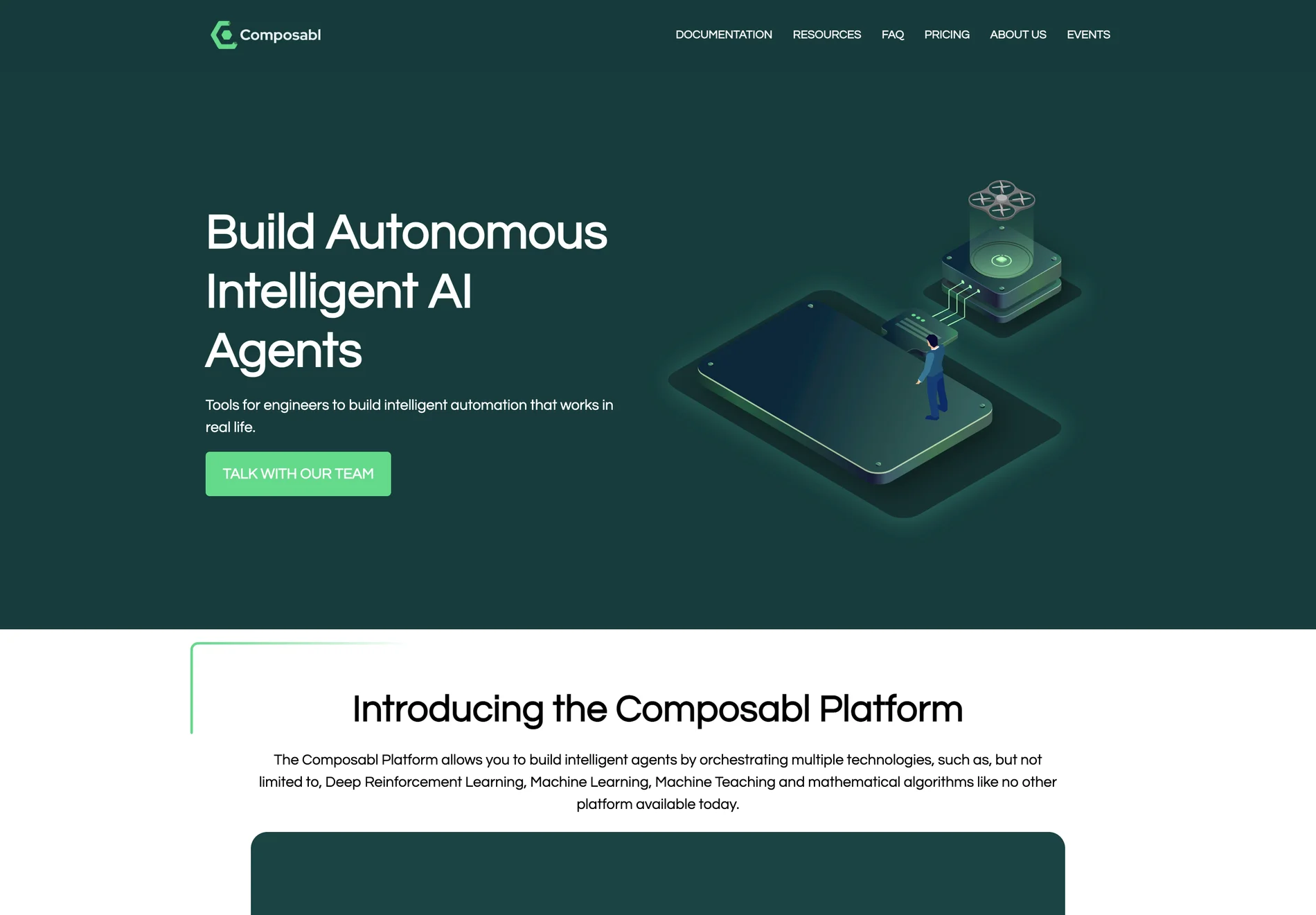 Composabl: Empowering Engineers with Intelligent Automation