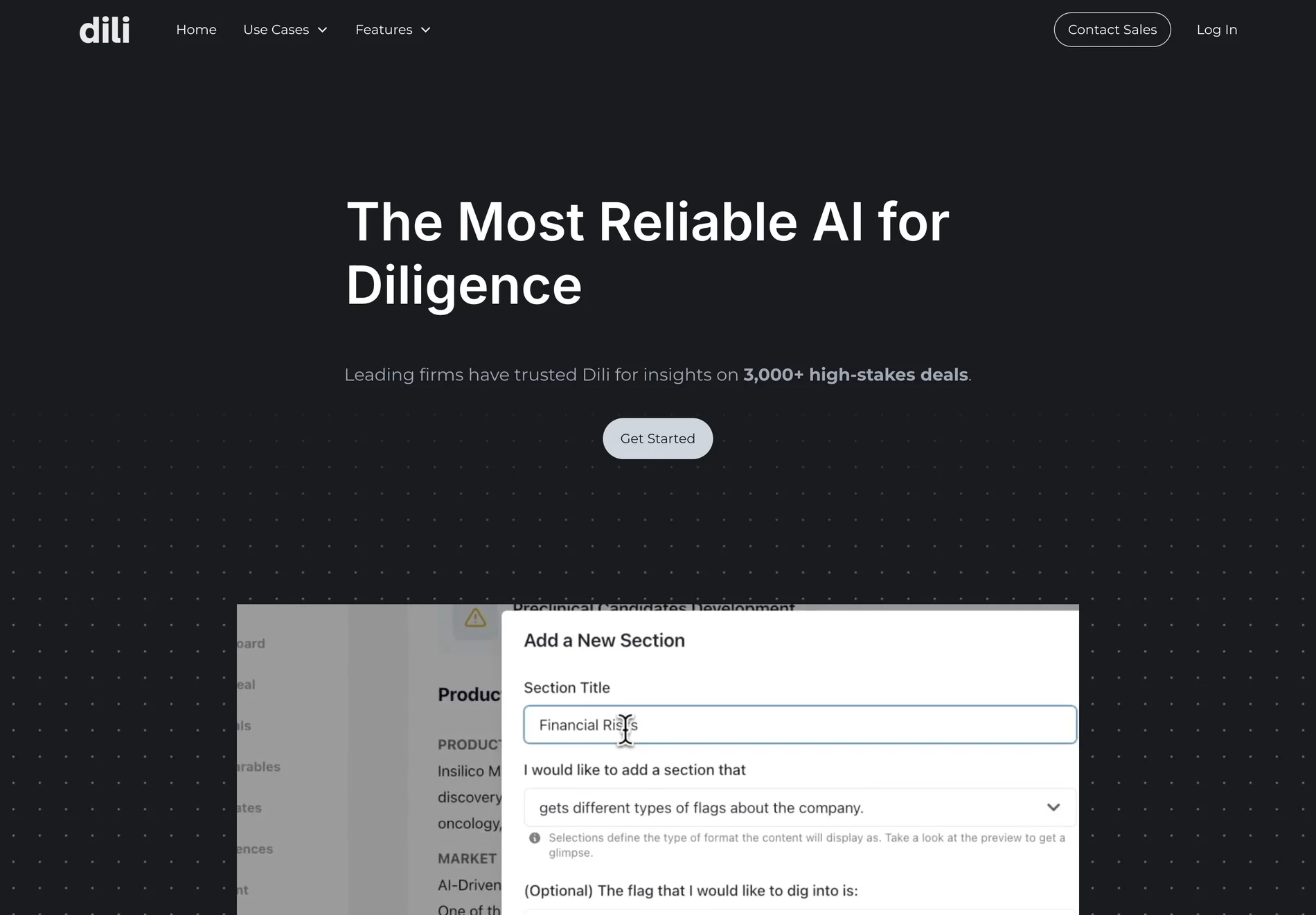 Dili: Revolutionizing Due Diligence with AI Confidence