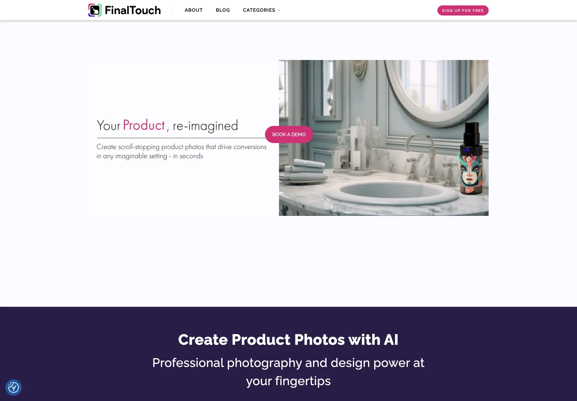 Engaging Product Photos with AI, In a Click.