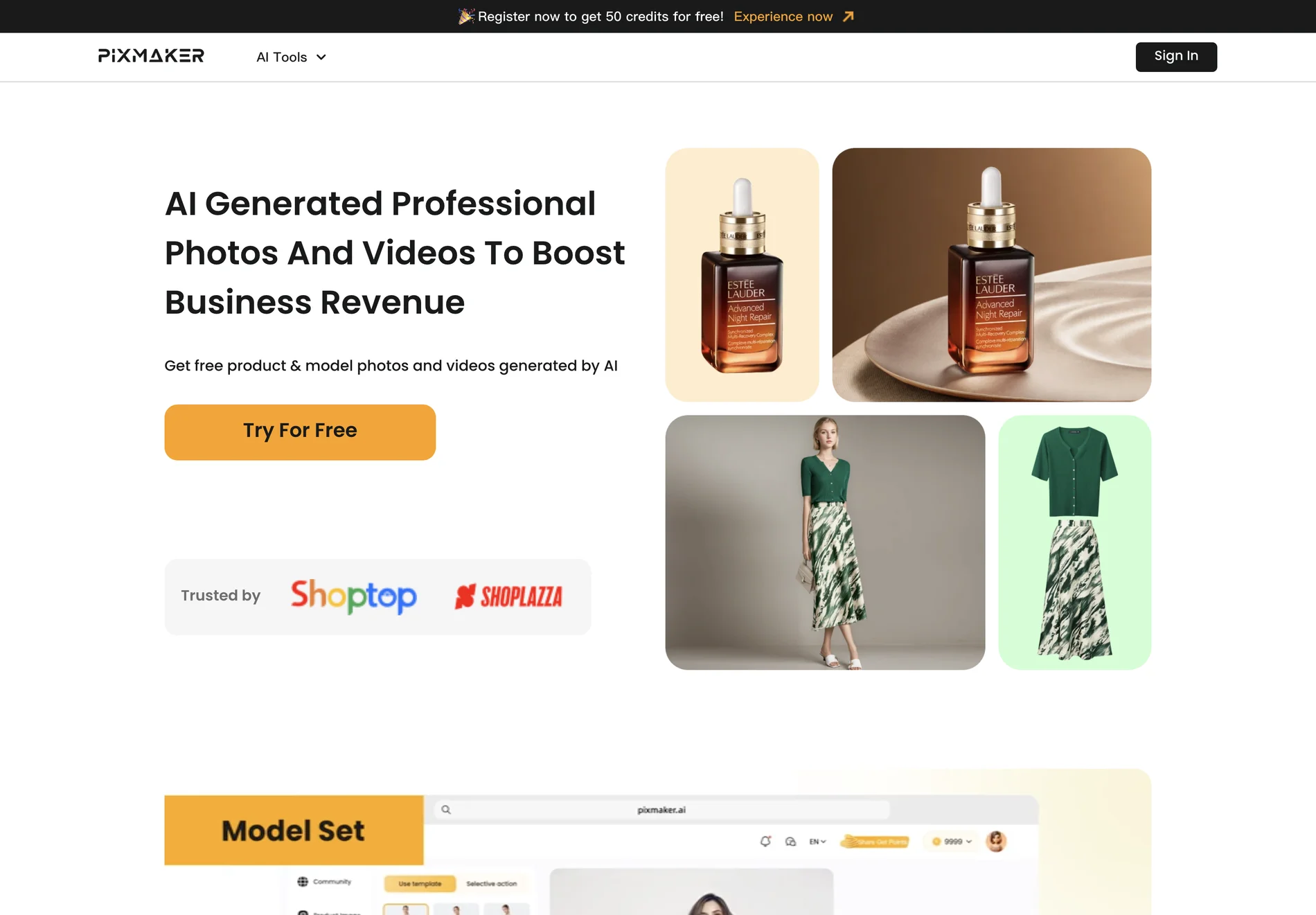 Pixmaker: AI Tools for Professional E-commerce Photos and Videos